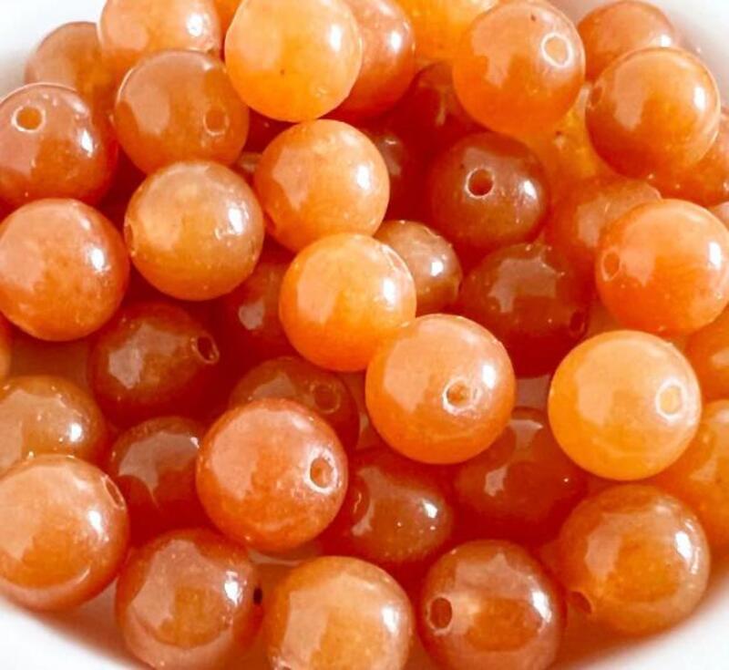 Orangefarbener Aventurin